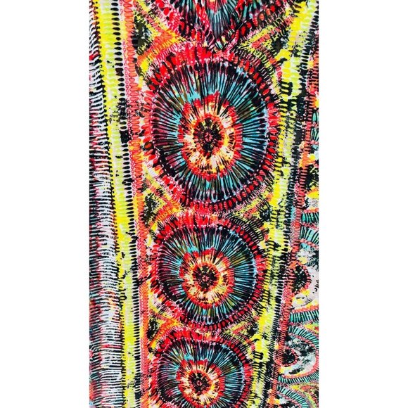 Ivy Jane Sheer Tunic Twist & Shout Boho Peasant Half Sleeve Size XS - Picture 2 of 13